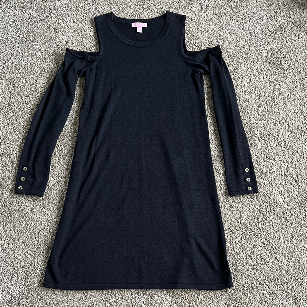 Lilly Pulitzer Black Long Sleeve Dress